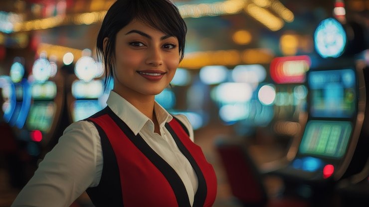 Pengguna membaca syarat cashback